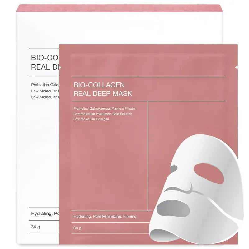 BIO COLLAGEN REAL DEEP MASK (4 Masks Per Box)